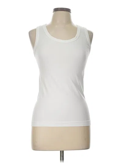 Pre-owned French Laundry Active Tank Top In White