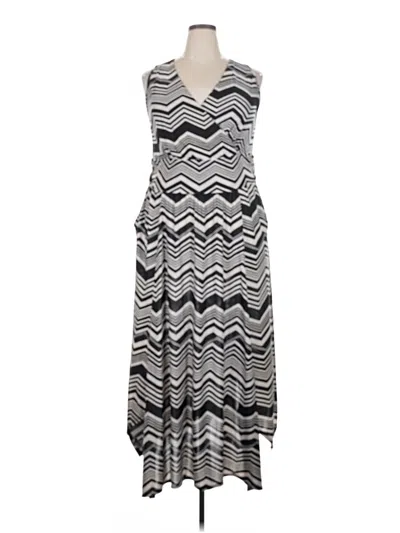 Pre-owned French Laundry Casual Dress In Gray