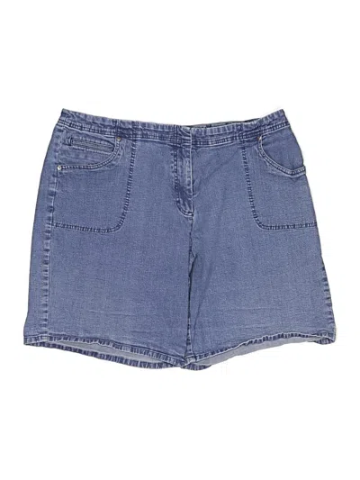 Pre-owned French Laundry Denim Shorts In Blue