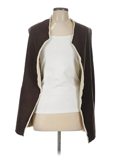 Pre-owned French Laundry Jacket In Brown