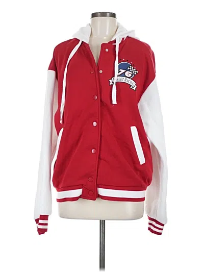 Pre-owned French Laundry Jacket In Red