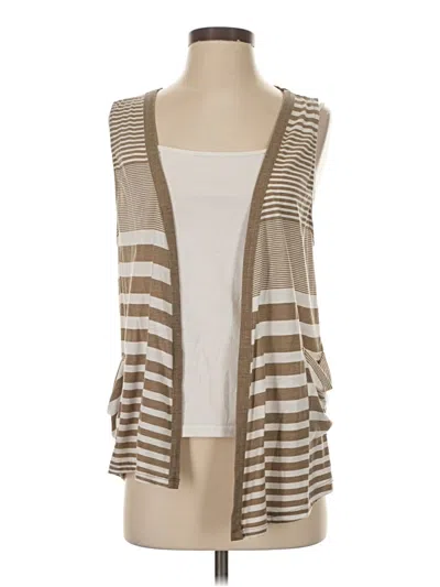 Pre-owned French Laundry Kimono In Tan