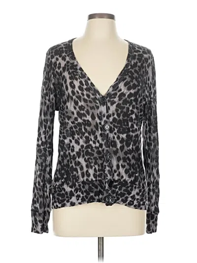Pre-owned French Laundry Long Sleeve Blouse In Gray