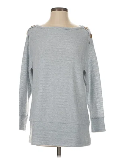 Pre-owned French Laundry Pullover Sweater In Gray