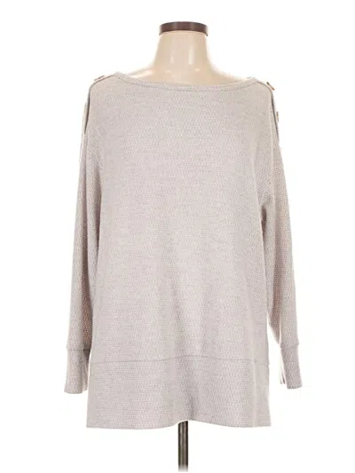 Pre-owned French Laundry Pullover Sweater In Gray