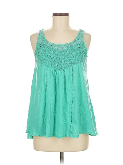 Pre-owned French Laundry Sleeveless Blouse In Blue