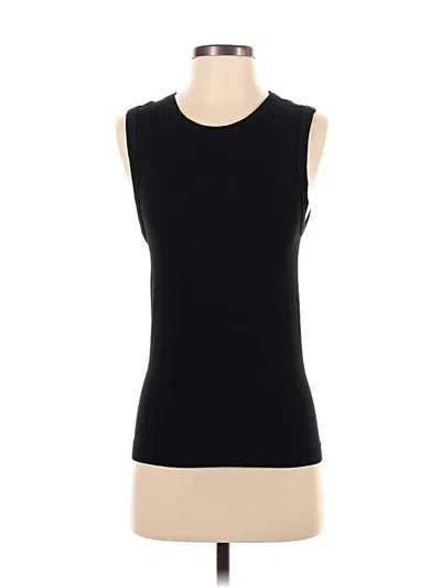 Pre-owned French Laundry Sleeveless T-shirt In Black
