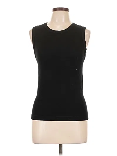 Pre-owned French Laundry Sleeveless T-shirt In Black