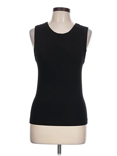 Pre-owned French Laundry Sleeveless T-shirt In Black