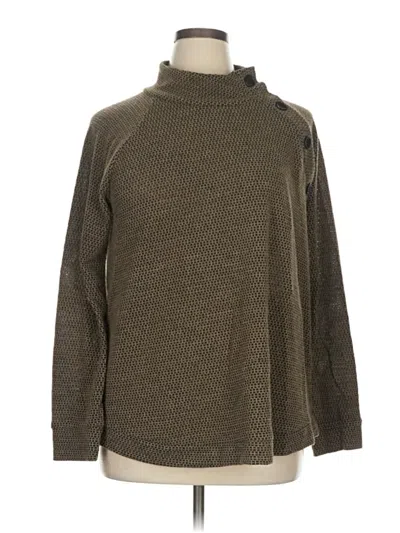 Pre-owned French Laundry Turtleneck Sweater In Brown