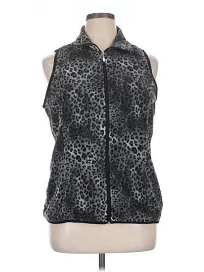 Pre-owned French Laundry Vest In Silver