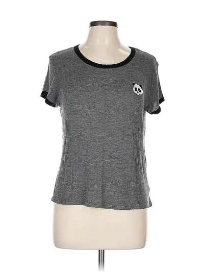 Pre-owned French Pastry Los Angeles Active T-shirt In Gray