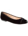 FRENCH SOLE FRENCH SOLE GENTRY VELVET FLAT