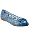 FRENCH SOLE FRENCH SOLE NIGHTS LACE & PATENT FLAT