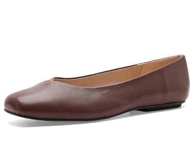 French Sole Shelby Women's Flat Shoes Tobacco Napa: 11 M In Brown