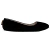 French Sole Sloop Flat Black F-sloop-sd-001 Women's