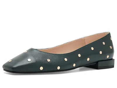 French Sole Sophie Women's Flat Shoes Bottle Green Napa: 8.5 M