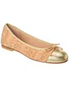 FRENCH SOLE VANITY CORK & LEATHER FLAT