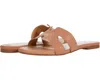 French Sole Women's Alibi Sandal In Camel Leather In Brown