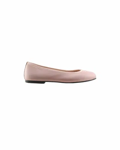 French Sole Women's Kathy Flat Shoes In Napa Blush In Pink
