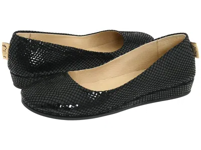 French Sole Zeppa In Black