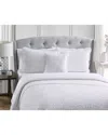 French Tile Scalloped 4pc Quilt Set