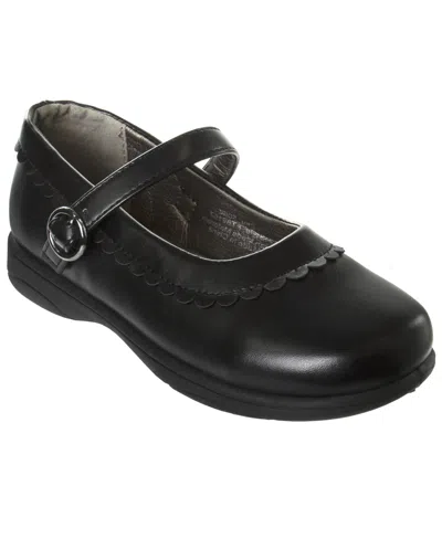 French Toast Kids' Big Girls School Buckle Closure Shoes In Black
