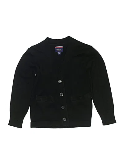 Pre-owned French Toast Kids' Cardigan Sweater In Black