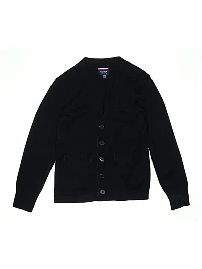 Pre-owned French Toast Kids' Cardigan Sweater In Black