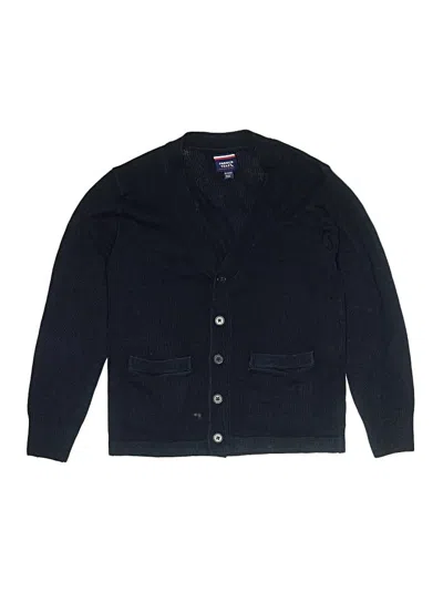 Pre-owned French Toast Kids' Cardigan Sweater In Black