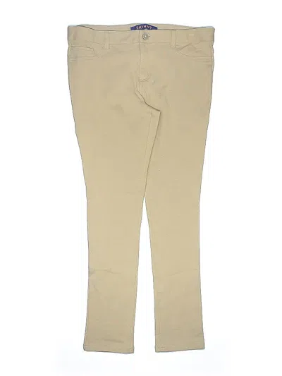 Pre-owned French Toast Kids' Khaki Pant In Brown