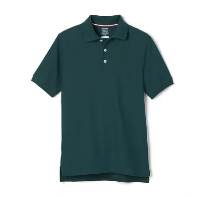 French Toast Little & Big Kid Boys Short Sleeve Boxy Fit Polo Shirt In Green