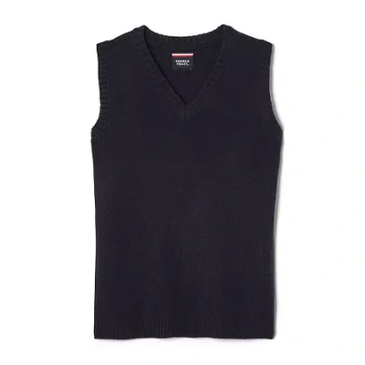French Toast Little & Big Kid Boys V Neck Sweater Vest In Blue