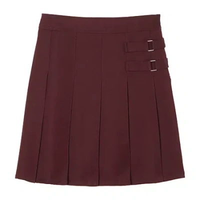French Toast Little & Big Kid Girls Scooter Skirt In Brown