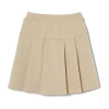 French Toast Little & Big Kid Girls Stretch Fabric Sensory Friendly High Rise Scooter Skirt In Neutral