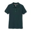 French Toast Little Girls Short Sleeve Regular Fit Polo Shirt In Green