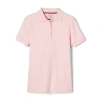 French Toast Little Girls Short Sleeve Regular Fit Polo Shirt In Pink