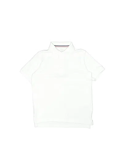 Pre-owned French Toast Kids' Short Sleeve Button Down Shirt In White