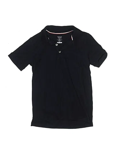 Pre-owned French Toast Kids' Short Sleeve Polo Shirt In Black