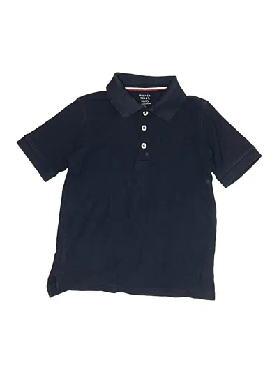 Pre-owned French Toast Kids' Short Sleeve Polo Shirt In Blue