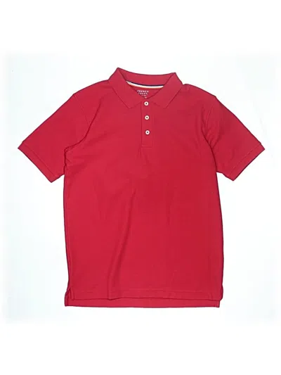 Pre-owned French Toast Kids' Short Sleeve Polo Shirt In Red