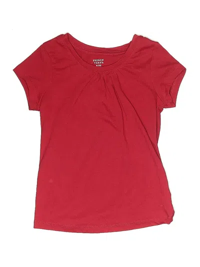 Pre-owned French Toast Kids' Short Sleeve T-shirt In Red