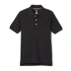 French Toast Toddler Boys Short Sleeve Boxy Fit Polo Shirt In Black