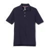 French Toast Toddler Boys Short Sleeve Boxy Fit Polo Shirt In Blue