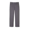 French Toast Toddler Boys Straight Relaxed Fit Pull-on Pant In Gray