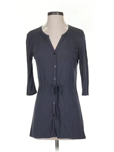 Pre-owned Frenchi 3/4 Sleeve T-shirt In Gray