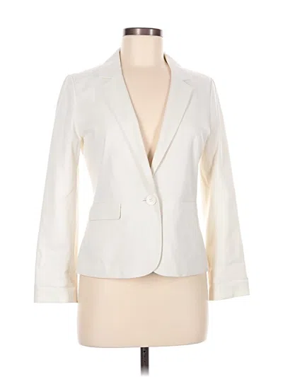 Pre-owned Frenchi Blazer Jacket In White