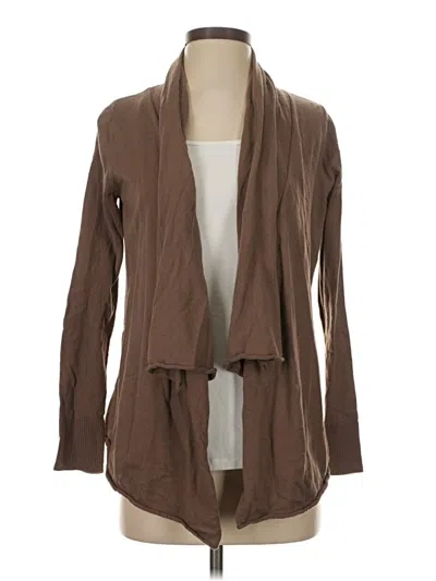 Pre-owned Frenchi Cardigan Sweater In Brown