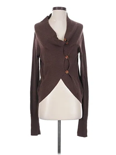 Pre-owned Frenchi Cardigan Sweater In Brown