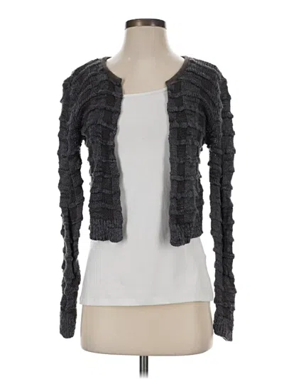 Pre-owned Frenchi Cardigan Sweater In Gray